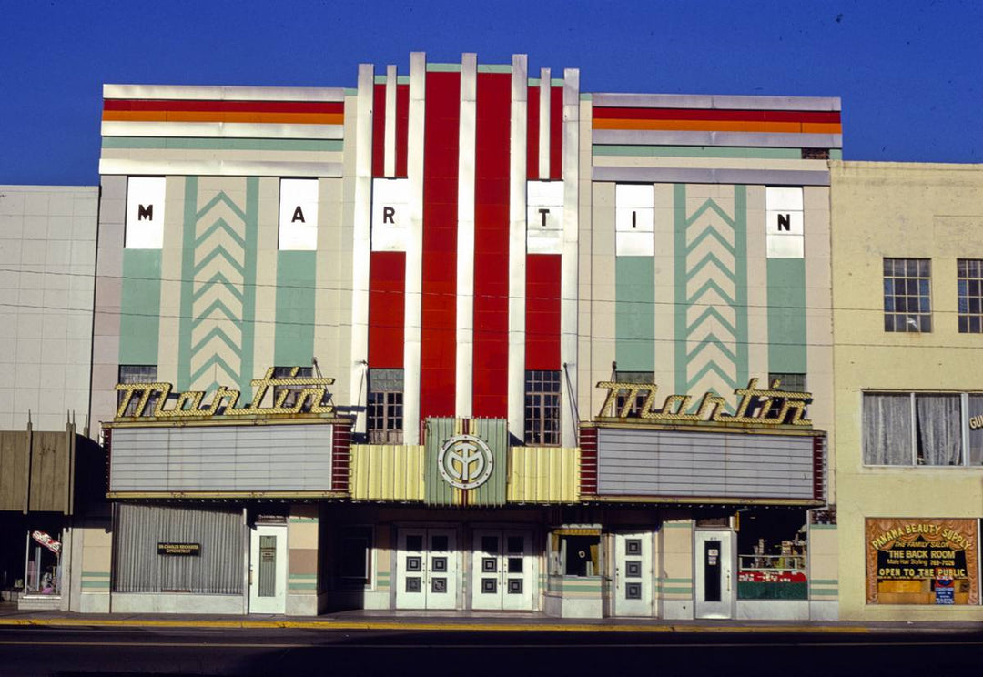 Historic Photo : 1979 Martin Theater, Panama City, Florida | Margolies | Roadside America Collection | Vintage Wall Art :