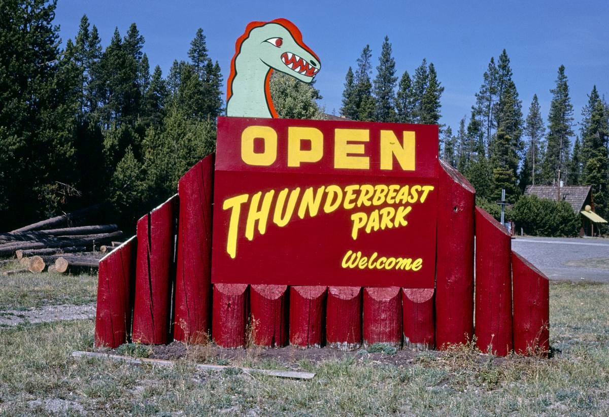 Historic Photo 1987 Thunderbeast Park, Route 97, Chiloquin, Oregon