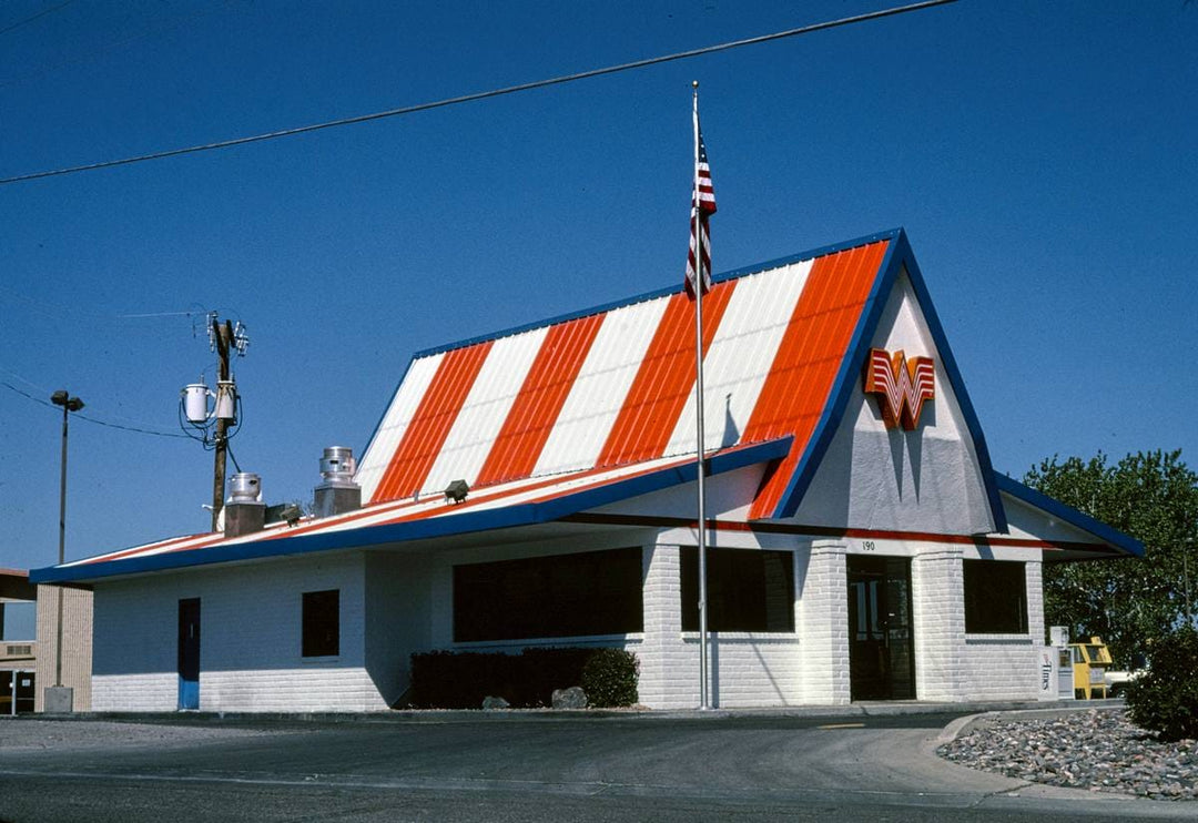 Historic Photo : 2003 Whataburger, Las Cruces, New Mexico | Margolies | Roadside America Collection | Vintage Wall Art :