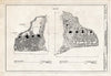 Blueprint Wall One, West and East Elevations - Serpents Quarters Pueblo, Approximately 2 Miles North of County Road G, Cortez, Montezuma County, CO