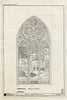 Blueprint Window - Beside Still Waters - Second Presbyterian Church, 1936 South Michigan Avenue, Chicago, Cook County, IL