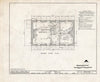 Blueprint HABS VA,76-GROV,2- (Sheet 4 of 9) - Stone House, Manassas, Manassas, VA
