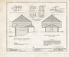 Blueprint HABS WASH,28-FRIHA,1- (Sheet 4 of 9) - English Camp (Remains), Garrison Bay, San Juan Island, Friday Harbor, San Juan County, WA