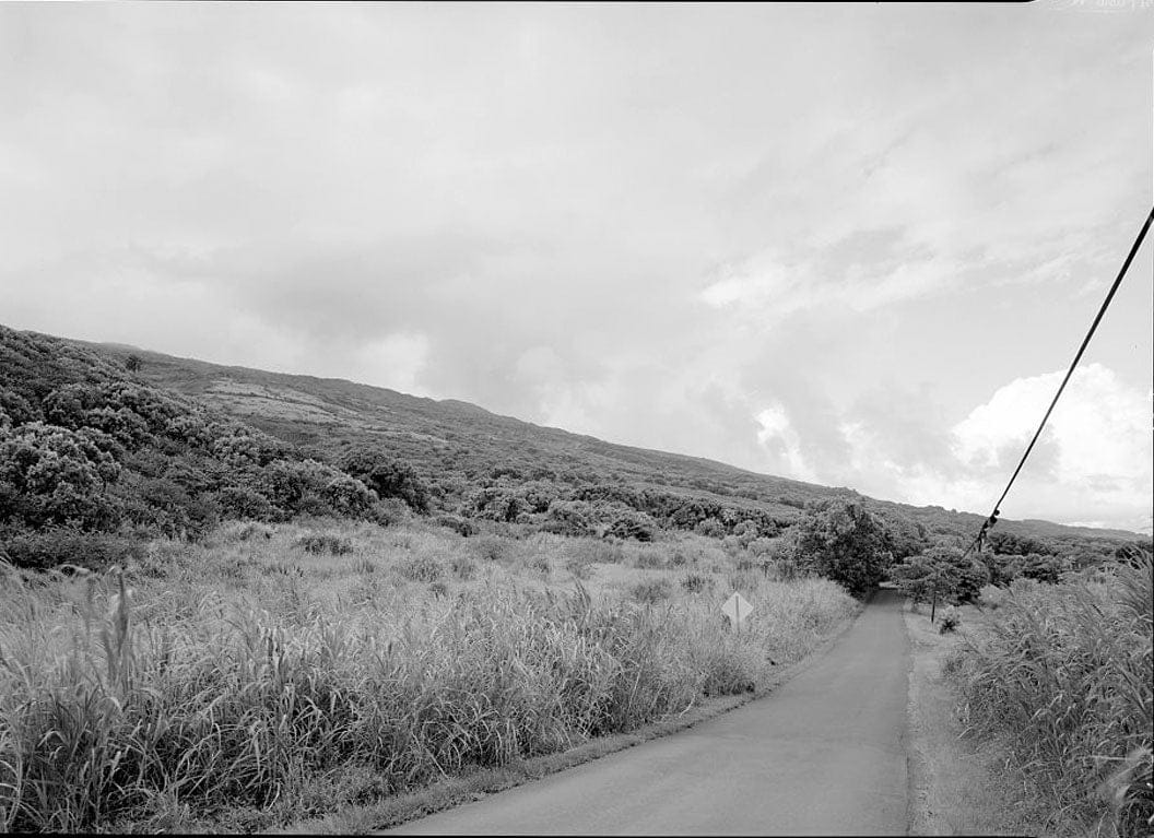 Historic Photo : Hana Belt Road, Between Haiku and Kaipahulu, Hana, Maui County, HI 32 Photograph