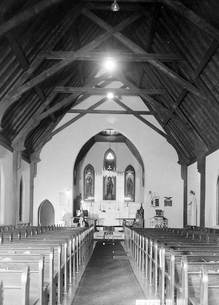 Historic Photo : Christ Episcopal Church, 605 Twenty-fifth Avenue, Tuscaloosa, Tuscaloosa County, AL 1 Photograph