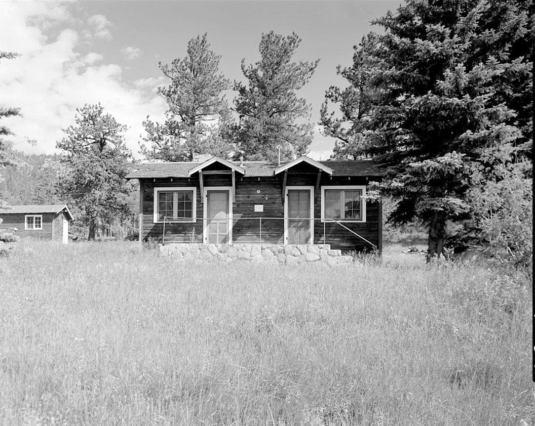 Historic Photo : McGraw Ranch, Arapahoe Cabin, McGraw Ranch Road, Estes Park, Larimer County, CO 1 Photograph