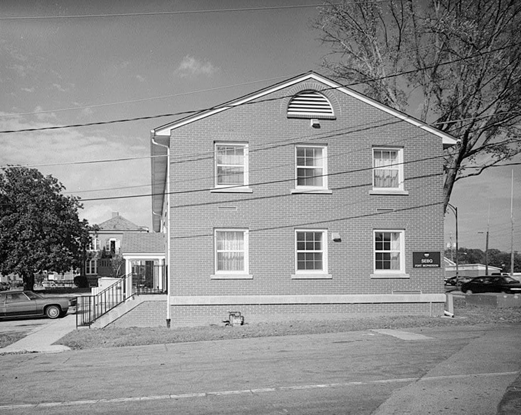 Historic Photo : Fort McPherson, World War II Station Hospital, Nurses' Quarters, Anderson Way & Howe Street, Atlanta, Fulton County, GA 1 Photograph