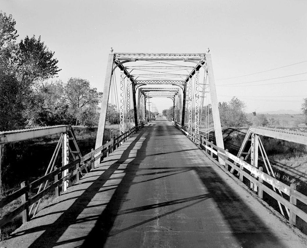 Historic Photo Weidemeyer Bridge, Spanning Thomes Creek at Rawson Ro