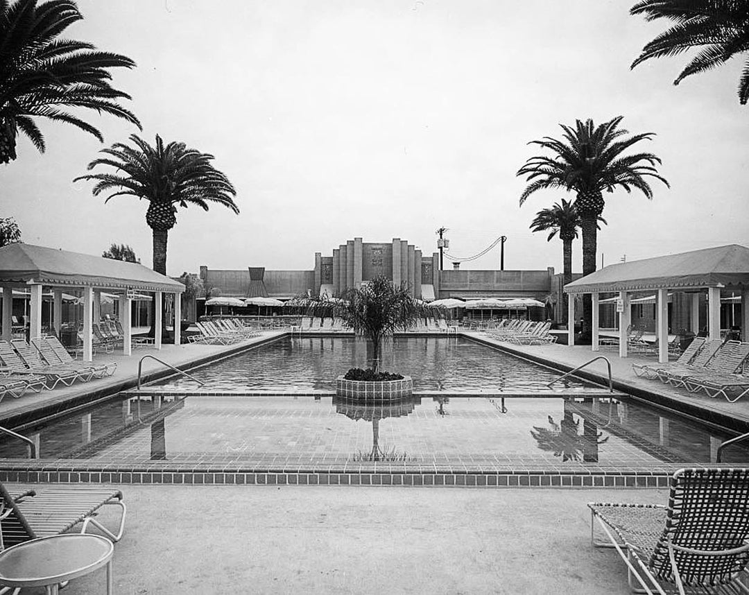 Historic Photo : Arizona Biltmore, Bathhouse & Cabanas, Northeast Corner, Twenty-fourth Street & Missouri Avenue, Phoenix, Maricopa County, AZ 2 Photograph