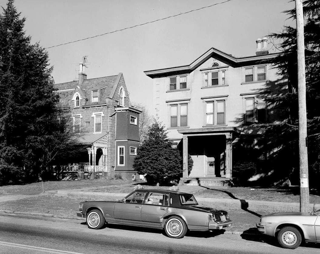 Historic Photo : Delaware Avenue Historic District, Delaware Avenue between North Harrison & North Broom Streets, Wilmington, New Castle County, DE 2 Photograph