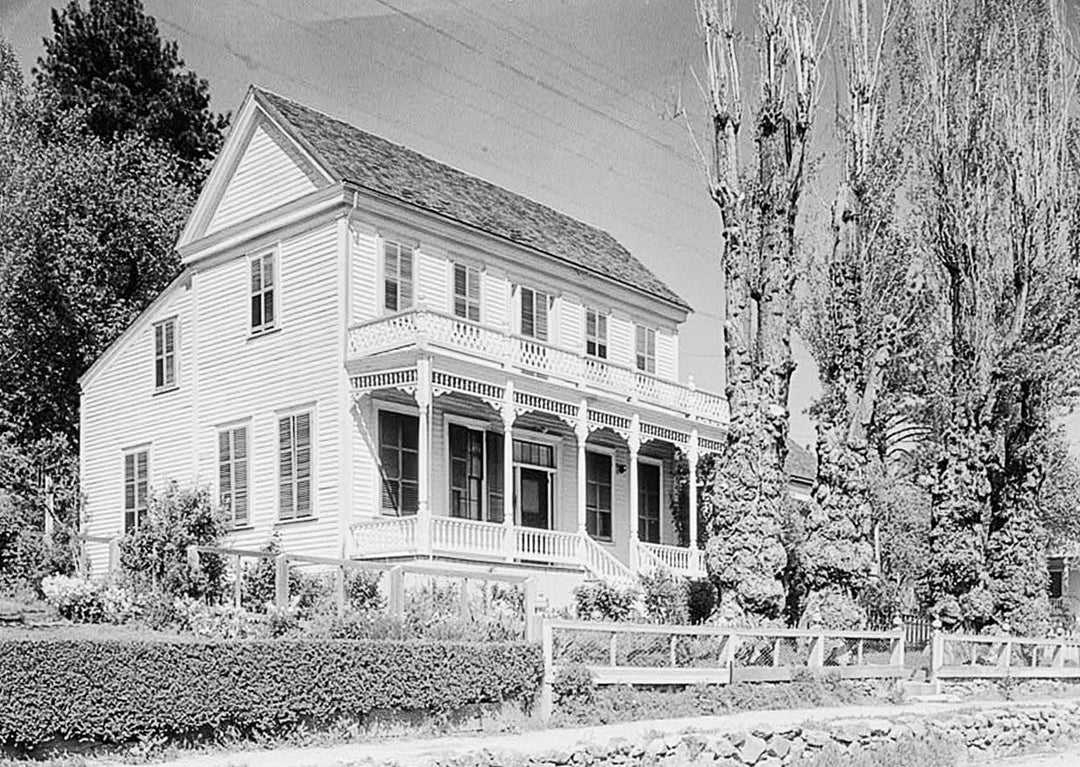 Historic Photo : Thomas House, 220 North School Street, Grass Valley, Nevada County, CA 1 Photograph