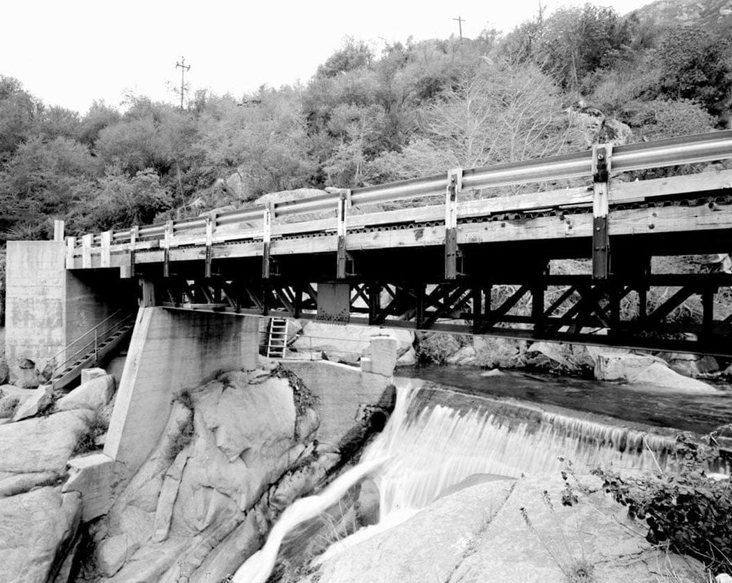 Historic Photo : Tule River Hydroelectric Complex, Tule River Bridge ...