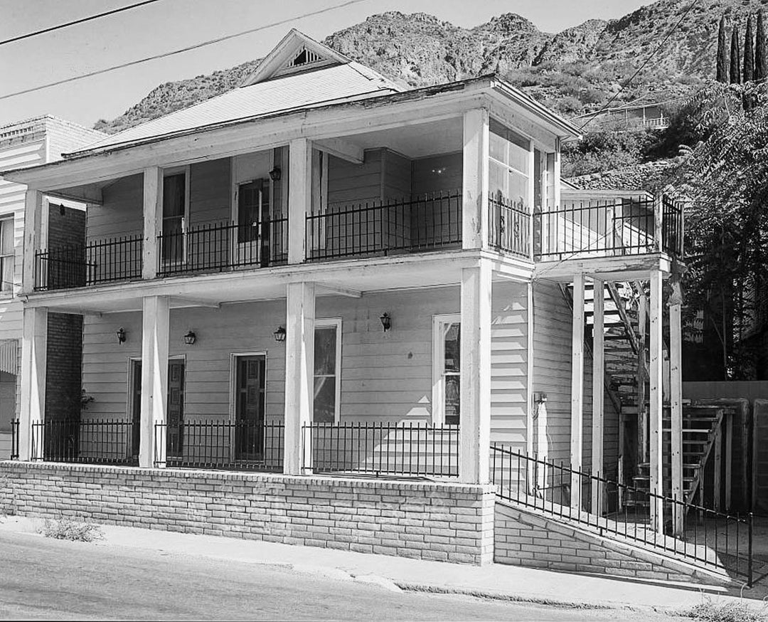 Historic Photo : C. F. Pascoe Undertaking, Park Avenue, Clifton, Greenlee County, AZ 1 Photograph