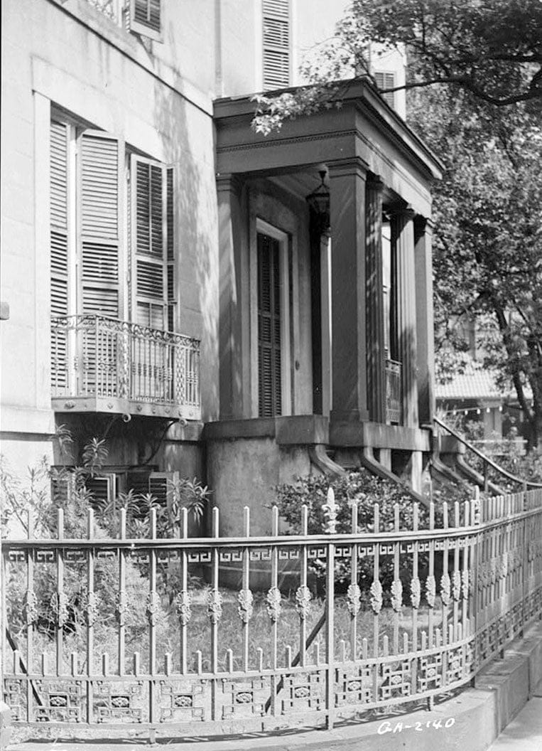 Historic Photo : Sorrel-Weed House, 6 West Harris Street, Savannah, Chatham County, GA 3 Photograph