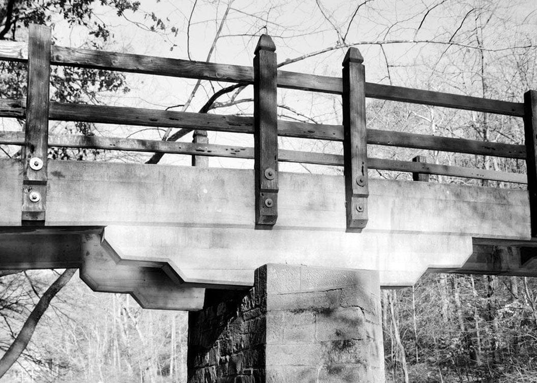 Historic Photo : Rapids Footbridge, Spanning Rock Creek .7 Mile South of Joyce Road Northwest, Washington, District of Columbia, DC 3 Photograph
