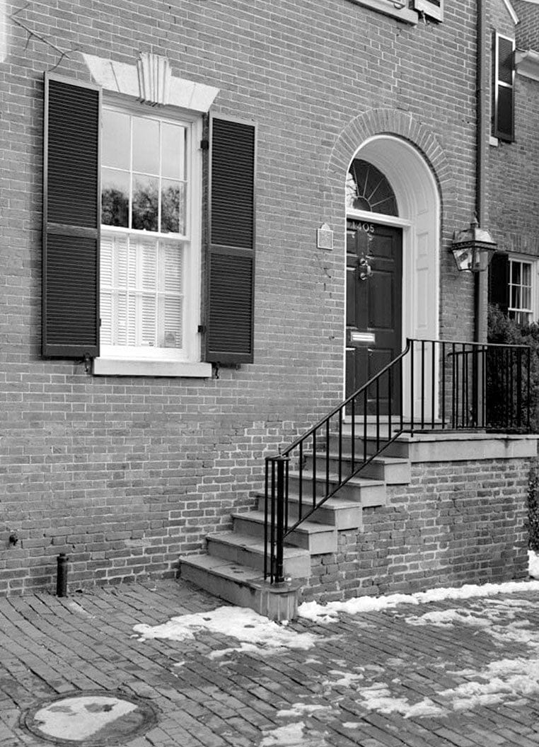 Historic Photo : Ambassador Bruce House, 1422 Thirty-Fifth Street, Northwest, Washington, District of Columbia, DC 2 Photograph