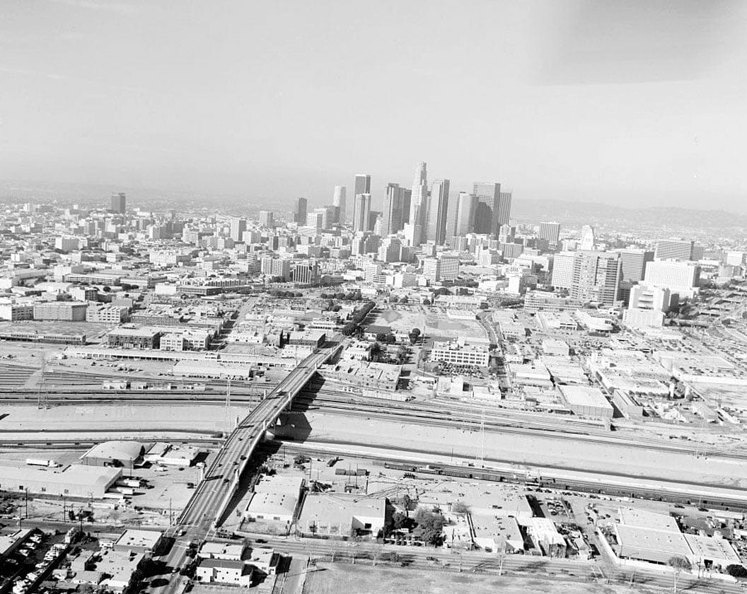 Historic Photo : Los Angeles River Bridges, Los Angeles, Los Angeles County, CA 1 Photograph