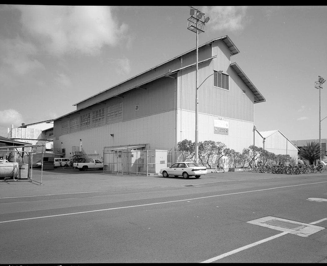 Historic Photo : U.S. Naval Base, Pearl Harbor, Paint Shop & Rigging L ...