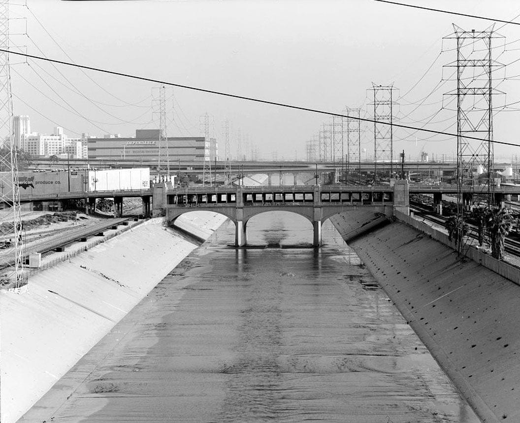 Historic Photo : Seventh Street Viaduct, Los Angeles, Los Angeles County, CA 1 Photograph