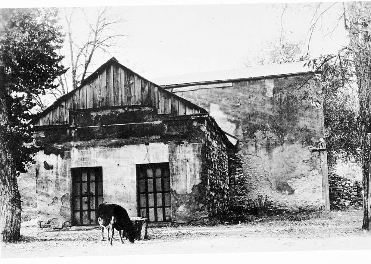 Historic Photo : Adams Express Company Building, Main & Consolation Streets, Volcano, Amador County, CA 1 Photograph