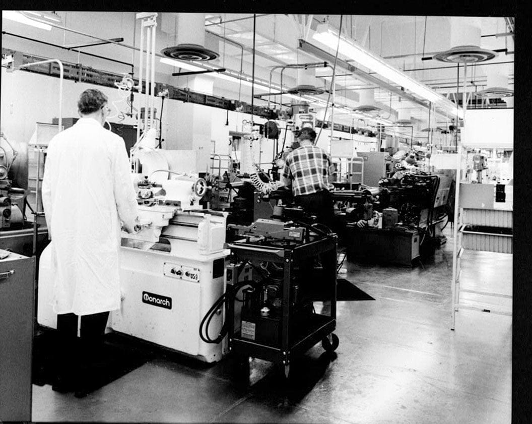 Historic Photo : Rocky Flats Plant, General Manufacturing, Support, Records-Central Computing, Southern portion of Plant, Golden, Jefferson County, CO 1 Photograph