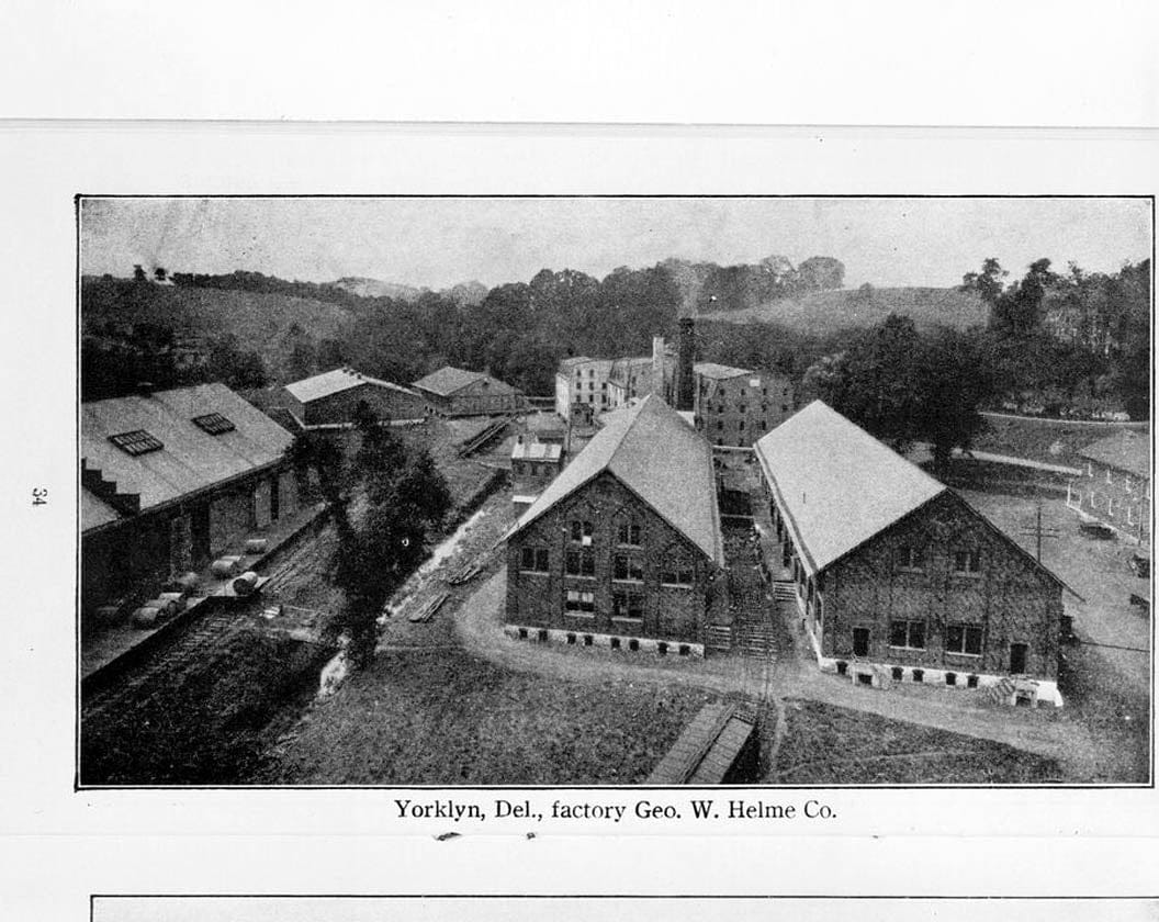 Historic Photo : Garrett Snuff Mill, Route 82, Yorklyn, New Castle County, DE 13 Photograph