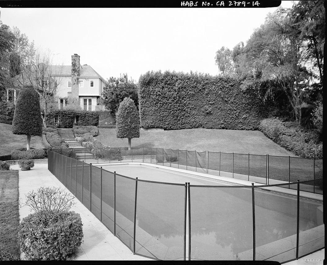 Historic Photo : Morris Landau House, 638 North Faring Road, Los Angeles, Los Angeles County, CA 16 Photograph