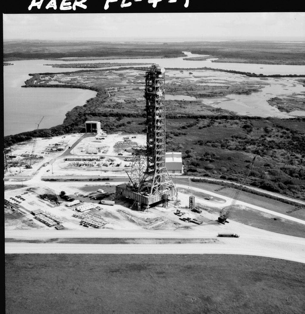 Historic Photo : Mobile Launcher One, Kennedy Space Center, Titusville, Brevard County, FL 5 Photograph