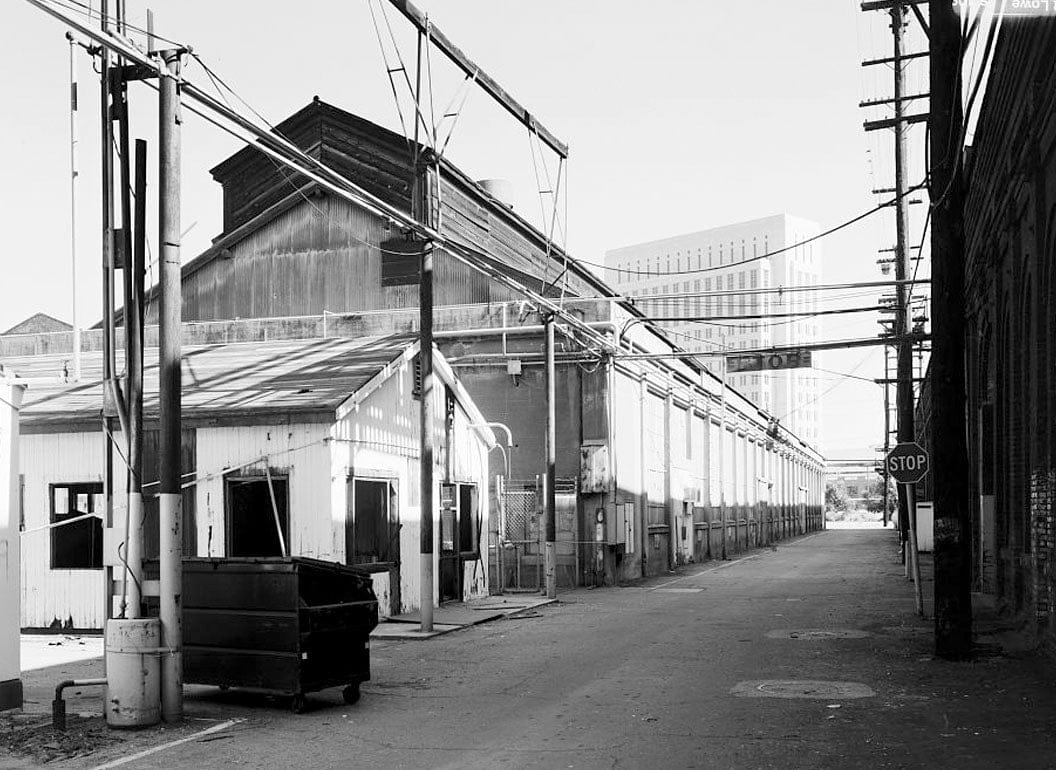 Historic Photo : Southern Pacific, Sacramento Shops, Blacksmith Shop, 111 I Street, Sacramento, Sacramento County, CA 1 Photograph