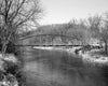 Historic Photo : Lower Plymouth Rock Bridge, Spanning Upper Iowa River, Kendallville, Winneshiek County, IA 4 Photograph