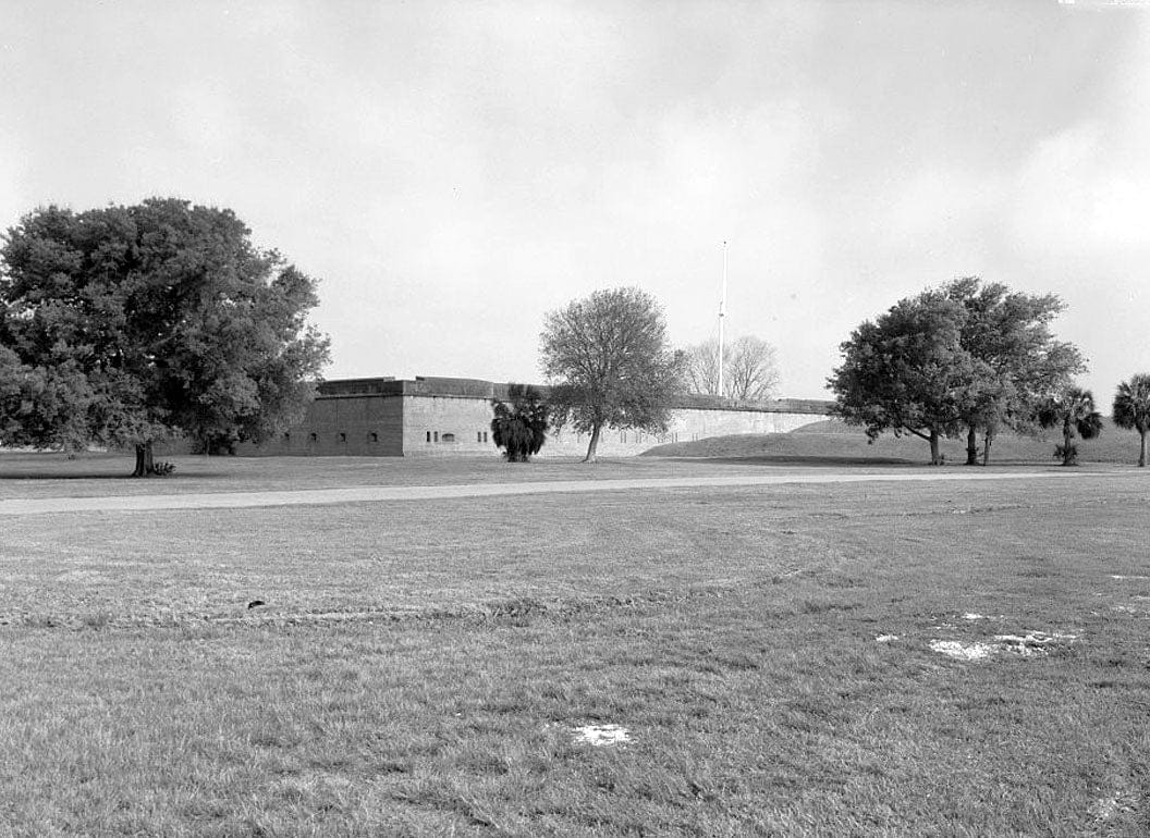 Historic Photo : Fort Pulaski, Cockspur Island, Savannah, Chatham County, GA 32 Photograph