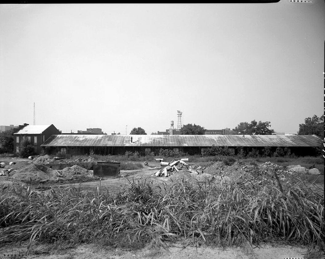 Historic Photo : Atlantic Coastline Railroad Freight Warehouse, 1 Ninth Street, Augusta, Richmond County, GA 3 Photograph