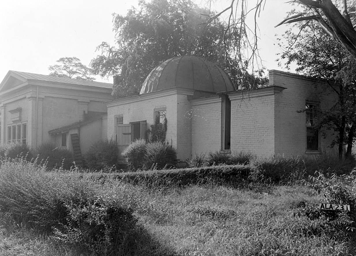 Historic Photo : University of Alabama, Observatory, Stadium Drive & Fifth Street, Tuscaloosa, Tuscaloosa County, AL 1 Photograph