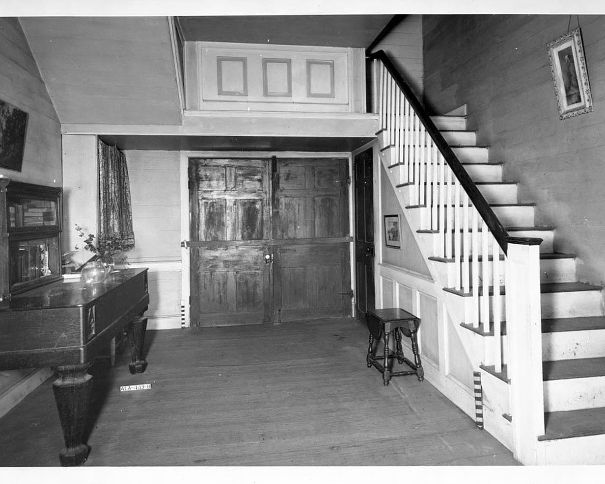 Historic Photo : Jenkins-Carlton-Autry House, County Road 52, Alpine, Talladega County, AL 4 Photograph