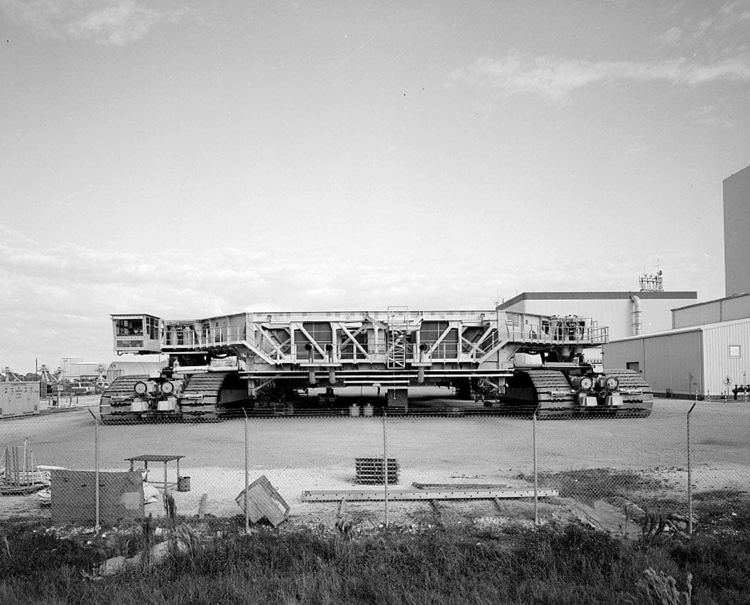 Cape Canaveral Air Force Station, Launch Complex 39, Crawler Transporters, Launcher Road, East of Kennedy Parkway North, Cape Canaveral, Brevard County, FL 8