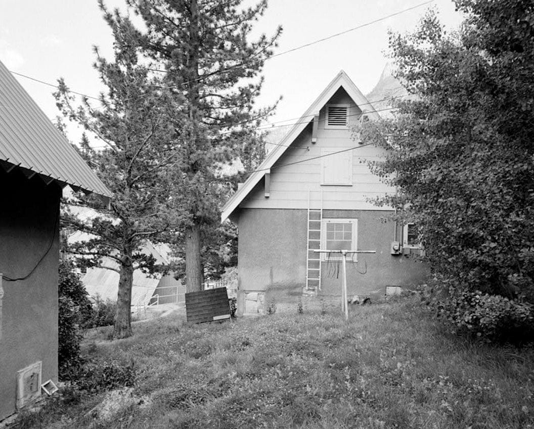 Historic Photo : Rush Creek Hydroelectric System, Worker Cottage, Rush Creek, June Lake, Mono County, CA 11 Photograph