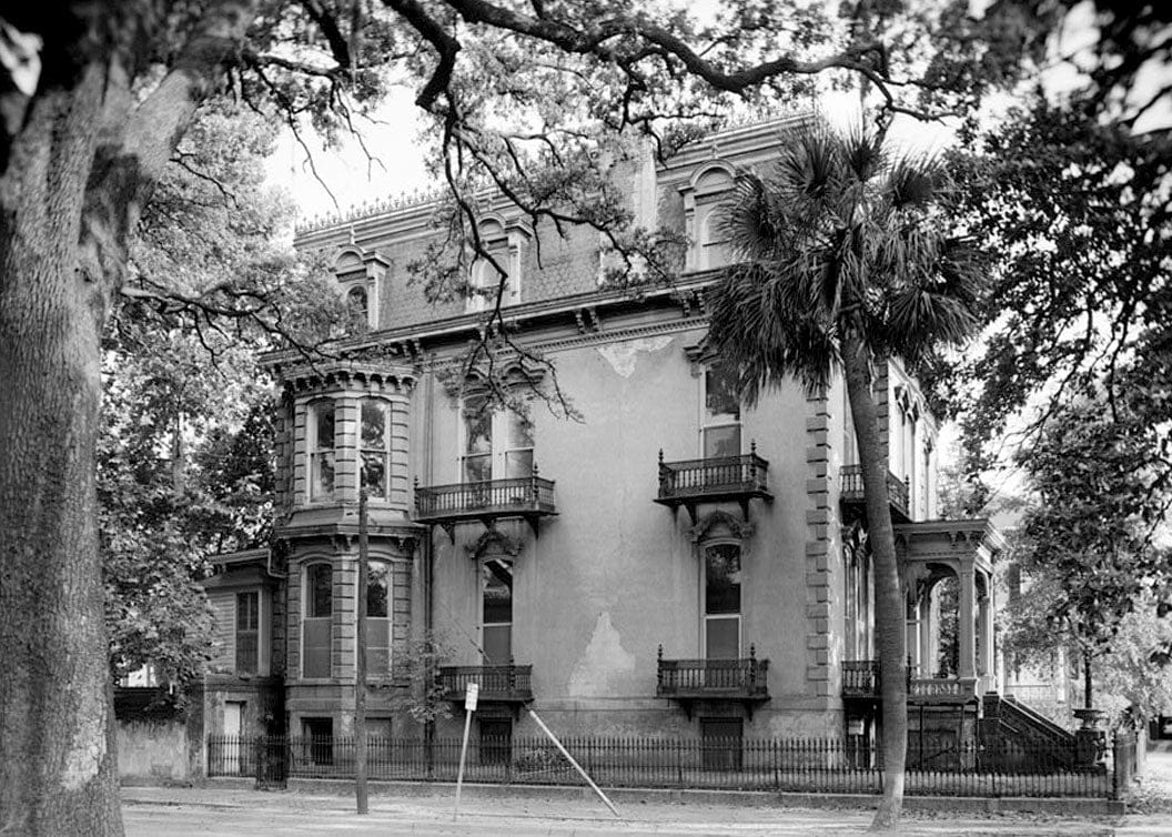 Historic Photo : Samuel P. Hamilton House, 330 Abercorn Street, Savannah, Chatham County, GA 1 Photograph