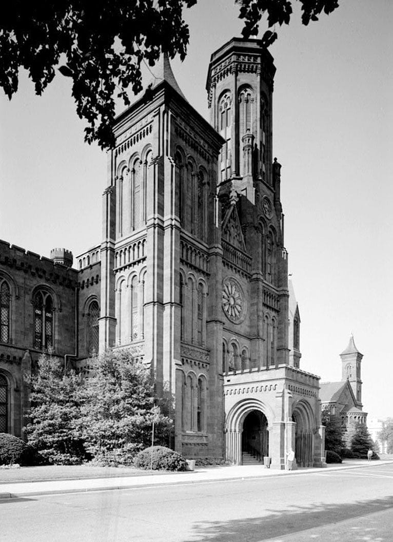 Historic Photo : Smithsonian Institution Building, 1000 Jefferson Drive, between Ninth & Twelfth Streets, Southwest, Washington, District of Columbia, DC 24 Photograph