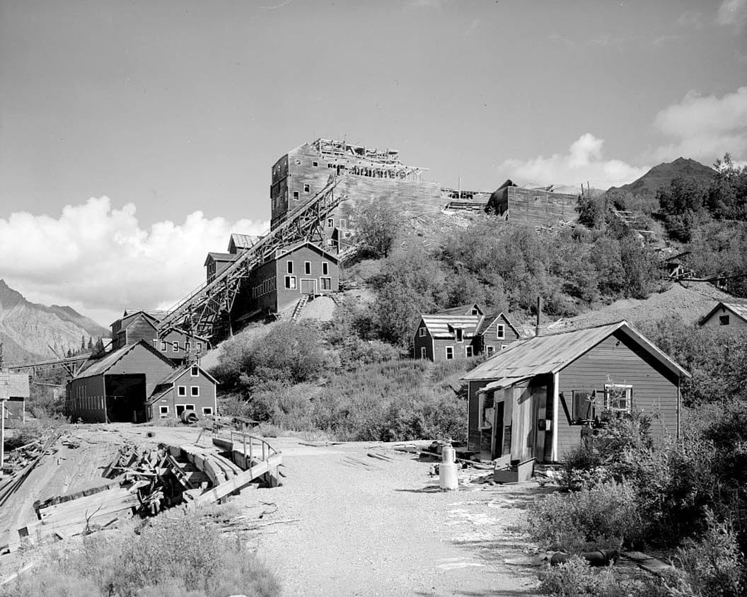 Historic Photo : Kennecott Copper Corporation, On Copper River & Northwestern Railroad, Kennicott, Valdez-Cordova Census Area, AK 36 Photograph