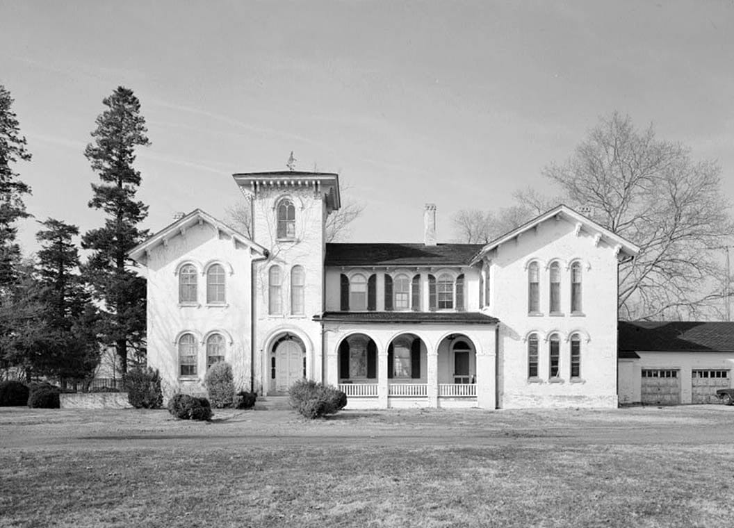 Historic Photo : Governor William H. Ross House, State Route 543, Seaford, Sussex County, DE 11 Photograph