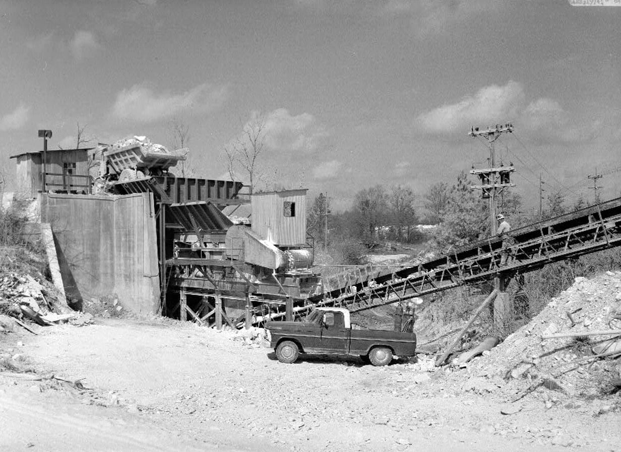 Historic Photo : Gannts' Quarry, Quarry Road, Sylacauga, Talladega County, AL 7 Photograph