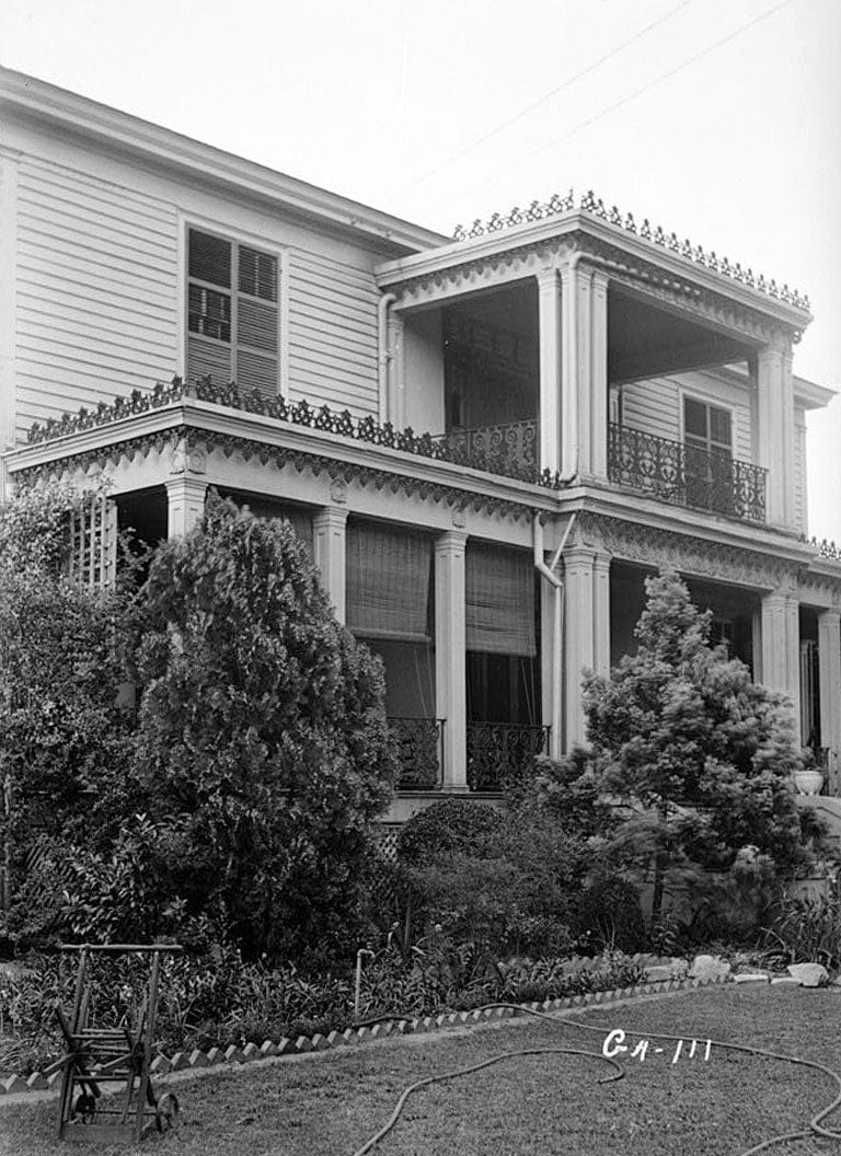 Historic Photo : Cook-Thomas House, Columbus, Muscogee County, GA 1 Photograph