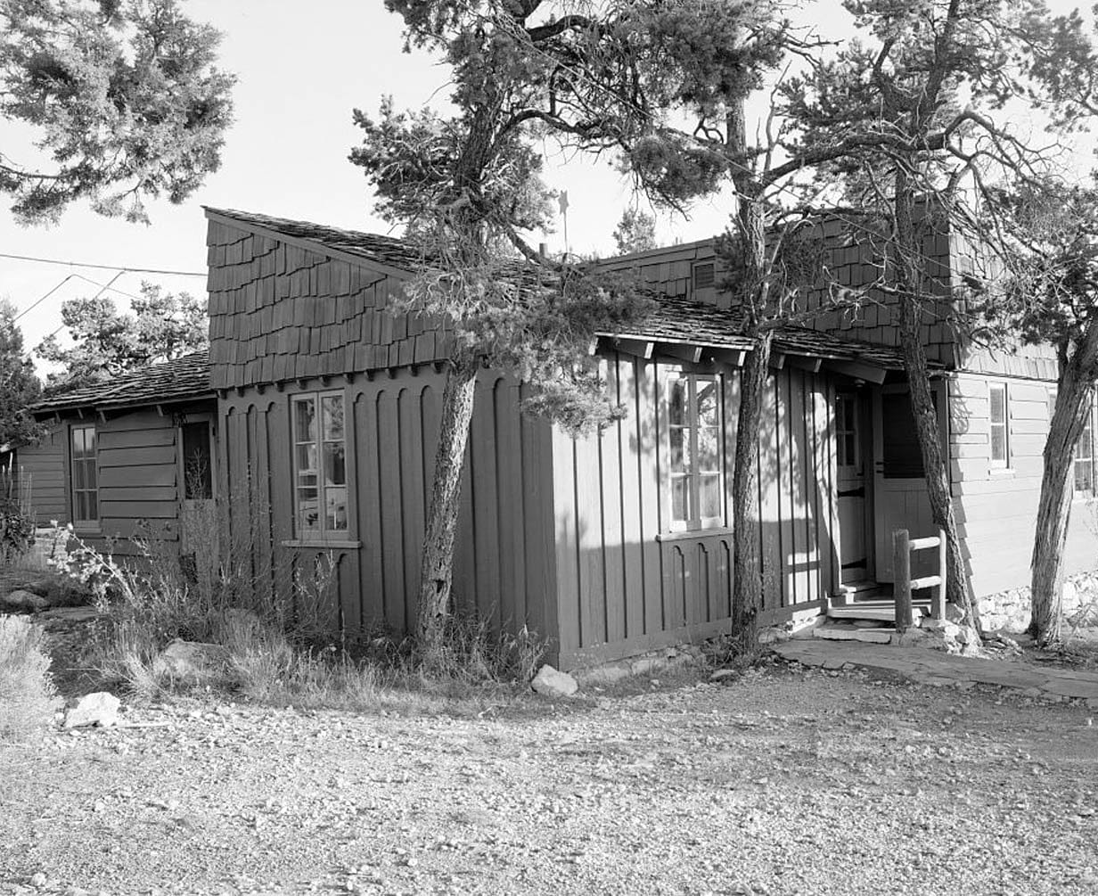 Historic Photo : Bright Angel Lodge, Cabin No. 6174-6177, Grand Canyon Village, South Rim, Grand Canyon, Coconino County, AZ 5 Photograph
