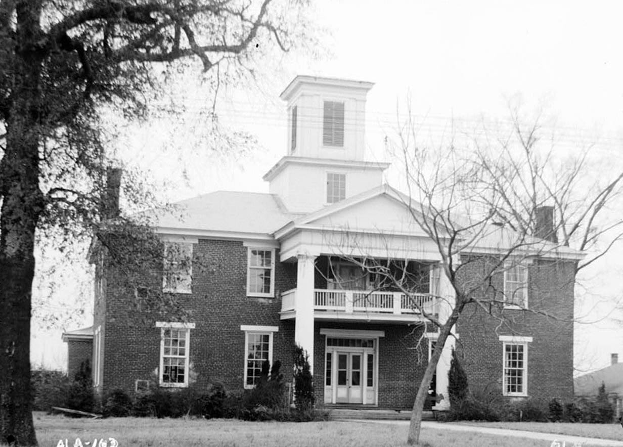 Historic Photo : Old Female Academy, Broad Street (State Route 28), Camden, Wilcox County, AL 3 Photograph