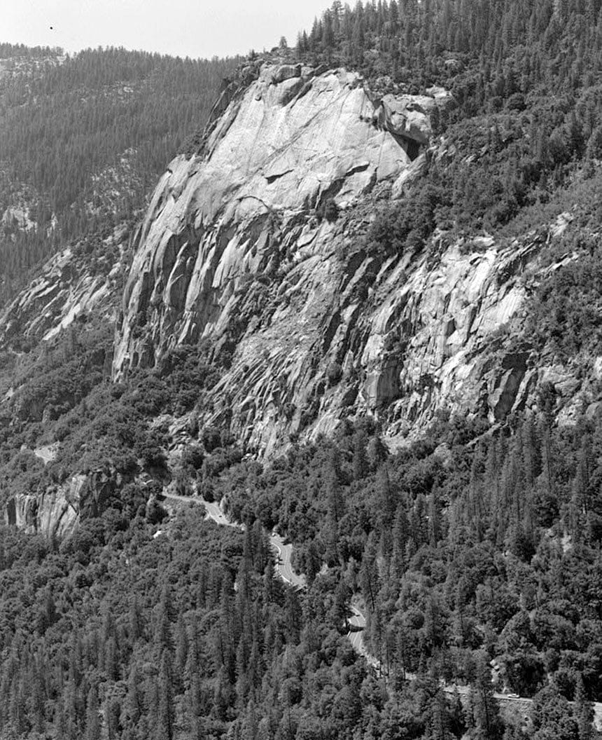 Historic Photo : Big Oak Flat Road, Between Big Oak Flat Entrance & Merced River, Yosemite Village, Mariposa County, CA 6 Photograph
