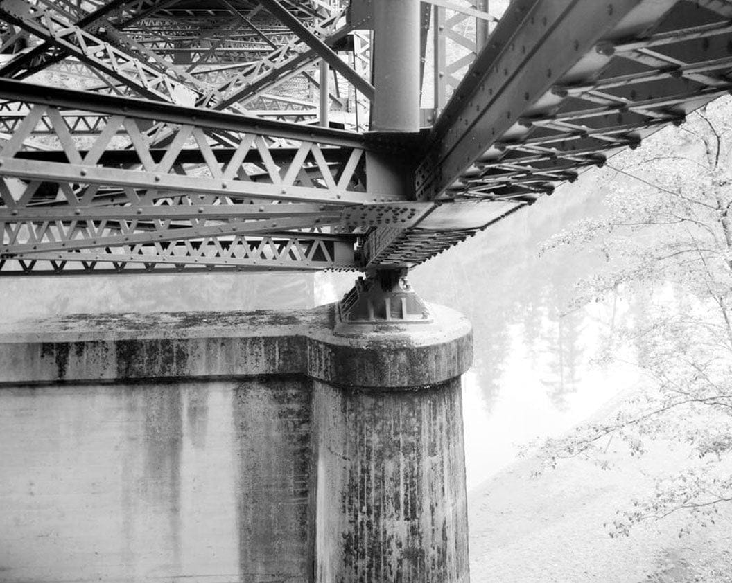 Historic Photo : Smith River Bridge, CA State Highway 199 Spanning Smith River, Crescent City, Del Norte County, CA 3 Photograph