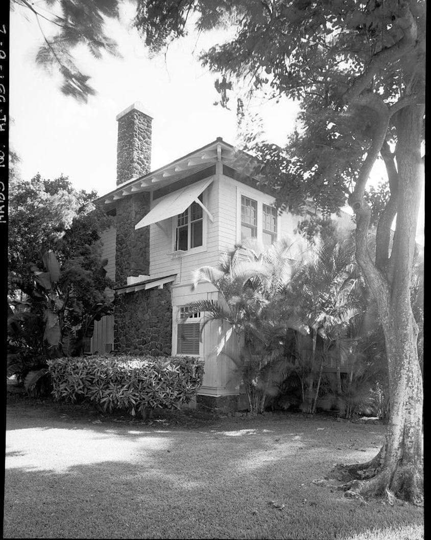 U.S. Naval Base, Pearl Harbor, Naval Housing Area Hale Alii, Officers' Quarters Two Story Type, 1-5, 7-8 Hale Alii Avenue, Pearl City, Honolulu County, HI 3