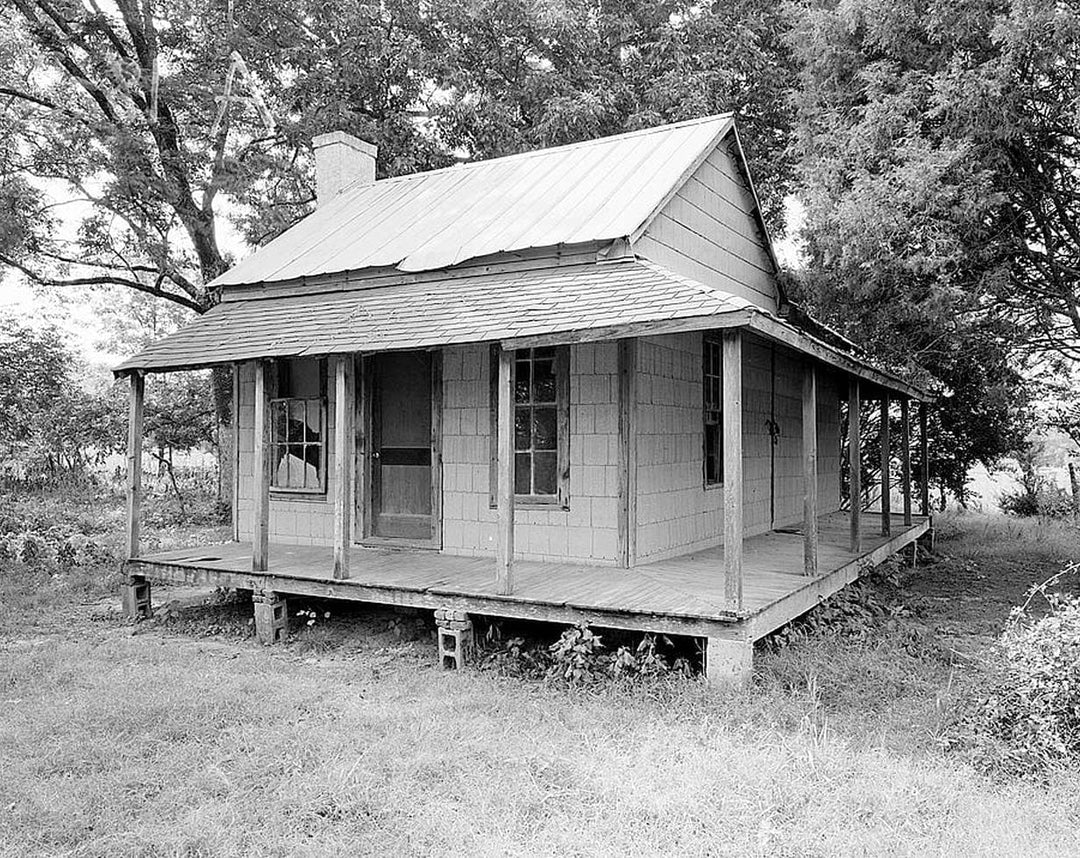 Historic Photo : Charity House, State Route 32 & County Route 1 vicinity, Memphis, Pickens County, AL 3 Photograph