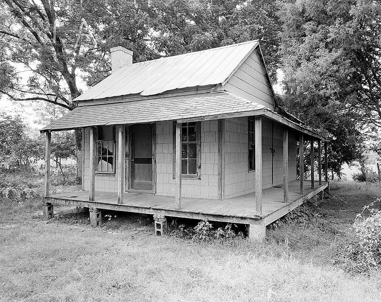 Historic Photo : Charity House, State Route 32 & County Route 1 vicinity, Memphis, Pickens County, AL 3 Photograph