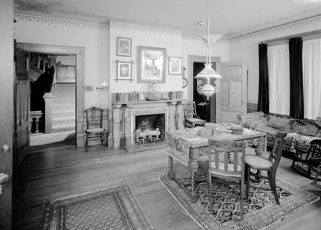 Historic Photo : Mark Twain House, 351 Farmington Avenue (corrected from original address of 531 Farmington Avenue), Hartford, Hartford County, CT 7 Photograph